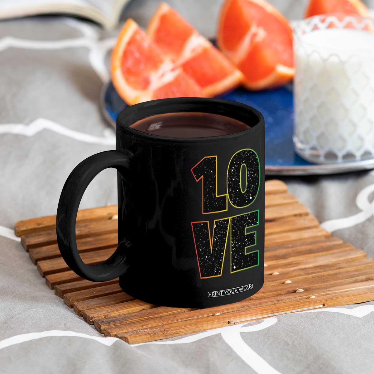 One Love Jamaican Rasta Reggage Music Coffee Mug TS10 Print Your Wear