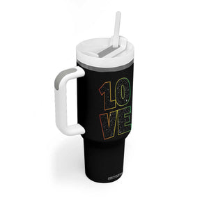 One Love Jamaican Rasta Reggage Music Tumbler With Handle TS10 Print Your Wear