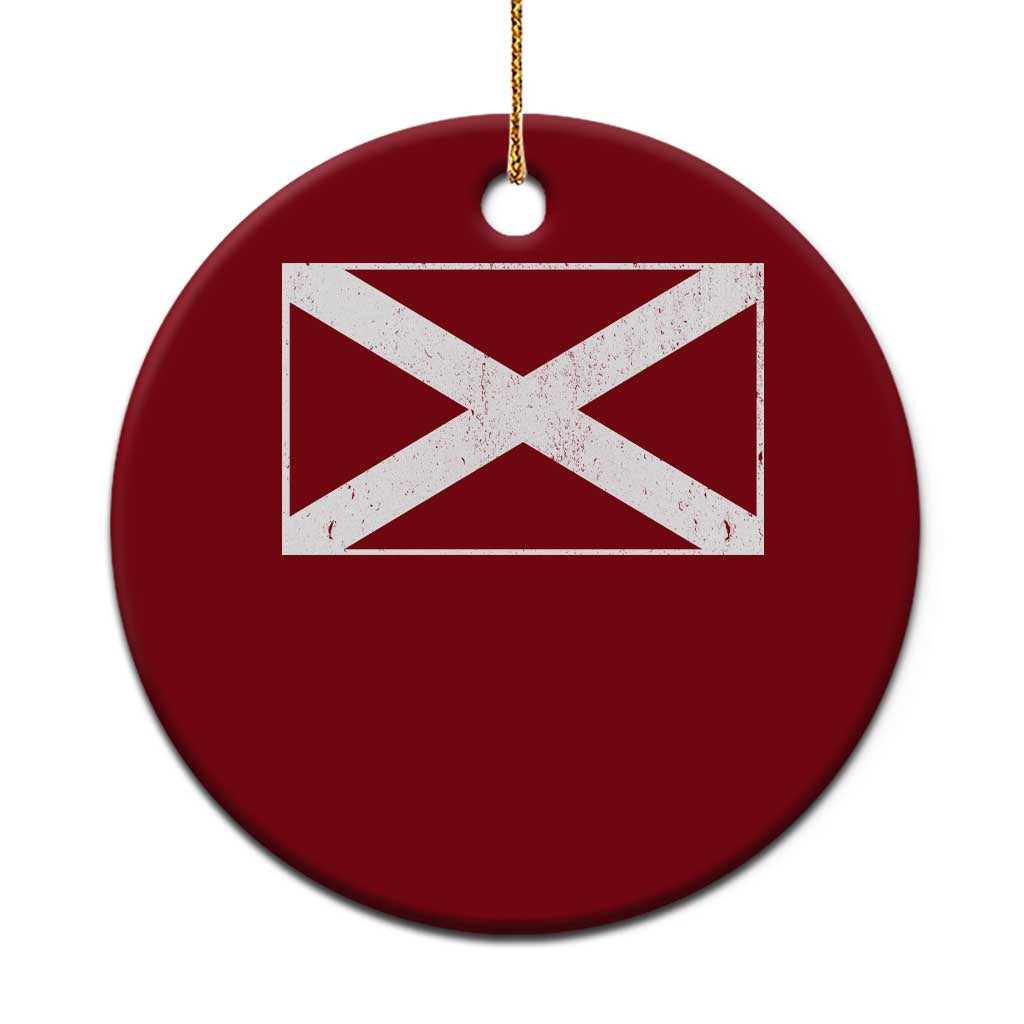 Scotland Flag Saltire Ceramic Ornament SCOT Scottish Independence Pride TS10 1pc Red Print Your Wear