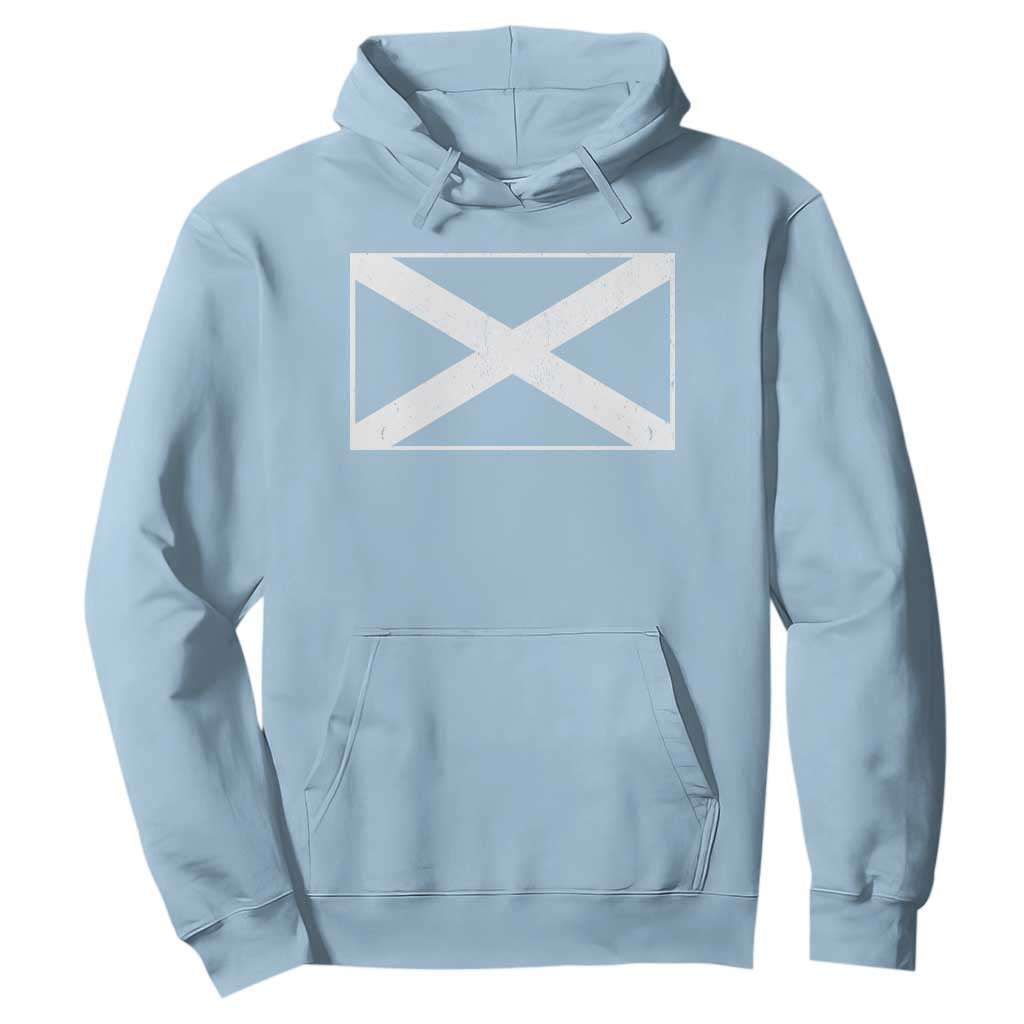 Scotland Flag Saltire Hoodie SCOT Scottish Independence Pride TS10 Light Blue Print Your Wear