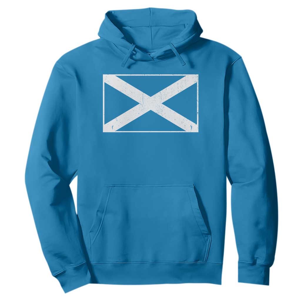 Scotland Flag Saltire Hoodie SCOT Scottish Independence Pride TS10 Sapphire Print Your Wear