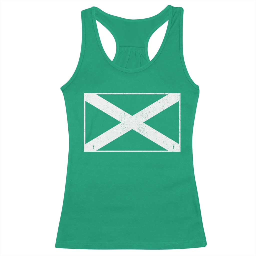 Scotland Flag Saltire Racerback Tank Top SCOT Scottish Independence Pride TS10 Irish Green Print Your Wear