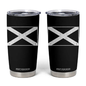 Scotland Flag Saltire Tumbler Cup SCOT Scottish Independence Pride TS10 Black Print Your Wear