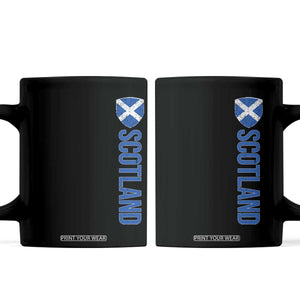 Scotland Flag Coffee Mug Vintage SCOT Scottish Independence Pride TS10 Black Print Your Wear