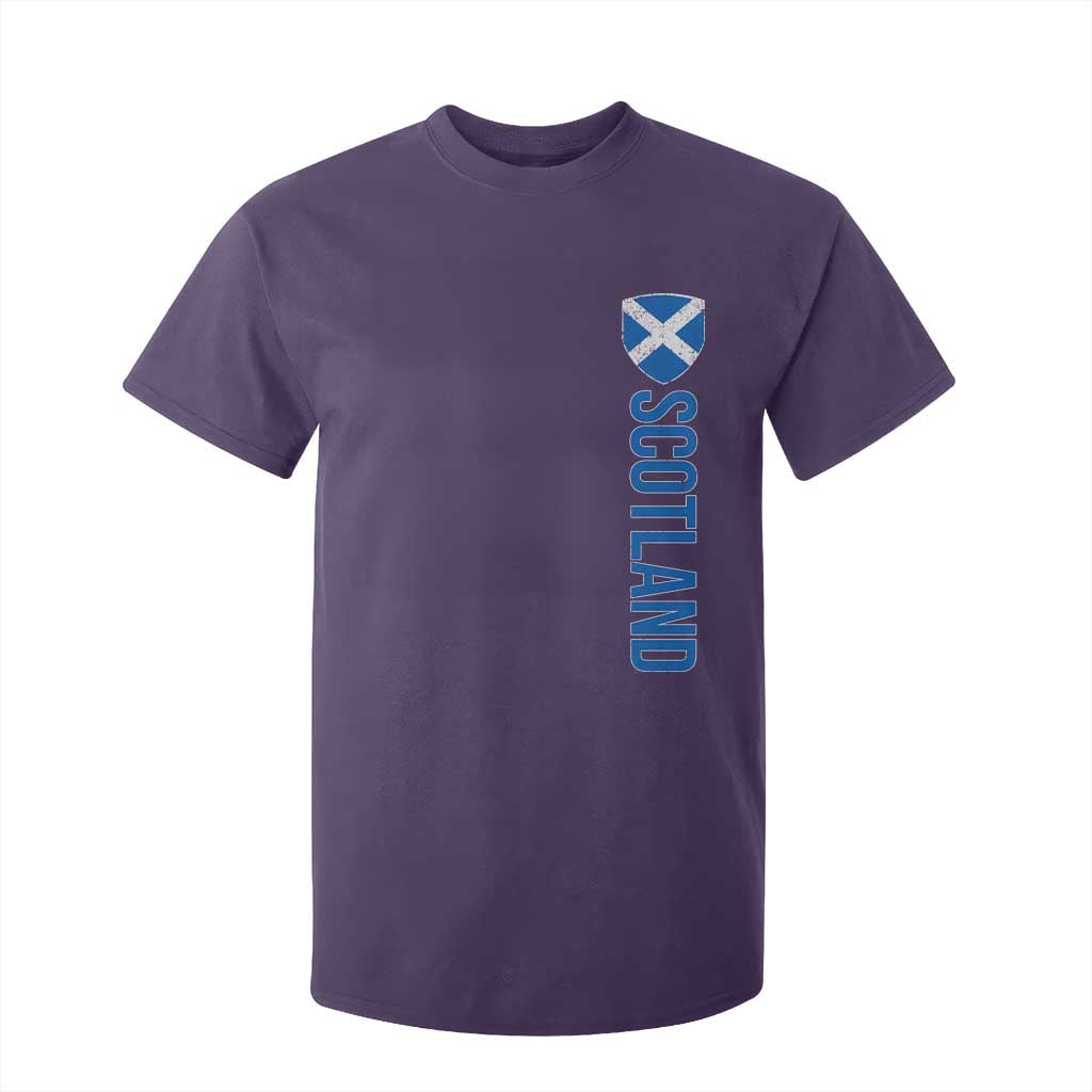Scotland Flag T Shirt For Kid Vintage SCOT Scottish Independence Pride TS10 Purple Print Your Wear