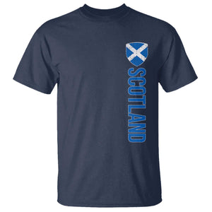 Scotland Flag T Shirt Vintage SCOT Scottish Independence Pride TS10 Navy Print Your Wear