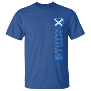 Scotland Flag T Shirt Vintage SCOT Scottish Independence Pride TS10 Royal Blue Print Your Wear