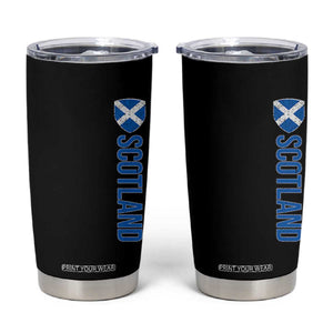 Scotland Flag Tumbler Cup Vintage SCOT Scottish Independence Pride TS10 Black Print Your Wear