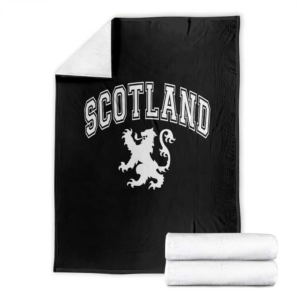 Vintage Scotland Lion Throw Blanket SCOT Scottish Pride Gift TS10 Black Print Your Wear