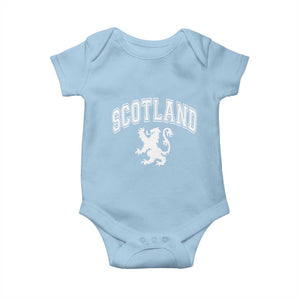 Vintage Scotland Lion Baby Onesie SCOT Scottish Pride Gift TS10 Light Blue Print Your Wear