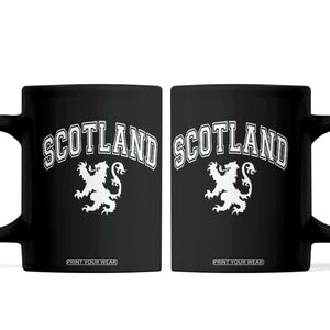 Vintage Scotland Lion Coffee Mug SCOT Scottish Pride Gift TS10 Black Print Your Wear