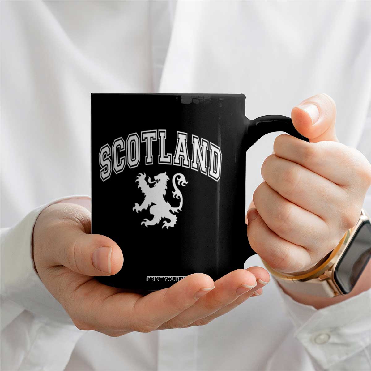 Vintage Scotland Lion Coffee Mug SCOT Scottish Pride Gift TS10 Print Your Wear