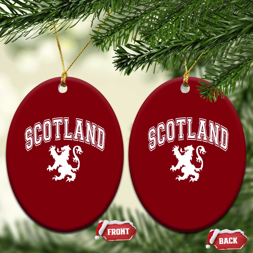 Vintage Scotland Lion Ceramic Ornament SCOT Scottish Pride Gift TS10 Print Your Wear
