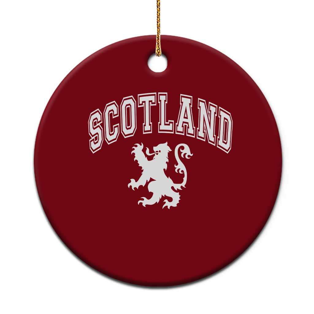 Vintage Scotland Lion Ceramic Ornament SCOT Scottish Pride Gift TS10 1pc Red Print Your Wear