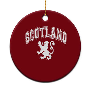 Vintage Scotland Lion Ceramic Ornament SCOT Scottish Pride Gift TS10 1pc Red Print Your Wear