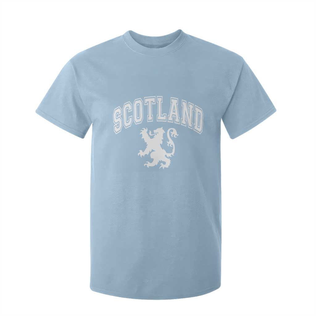 Vintage Scotland Lion T Shirt For Kid SCOT Scottish Pride Gift TS10 Light Blue Print Your Wear