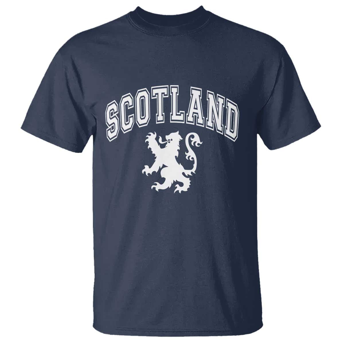 Vintage Scotland Lion T Shirt SCOT Scottish Pride Gift TS10 Navy Print Your Wear