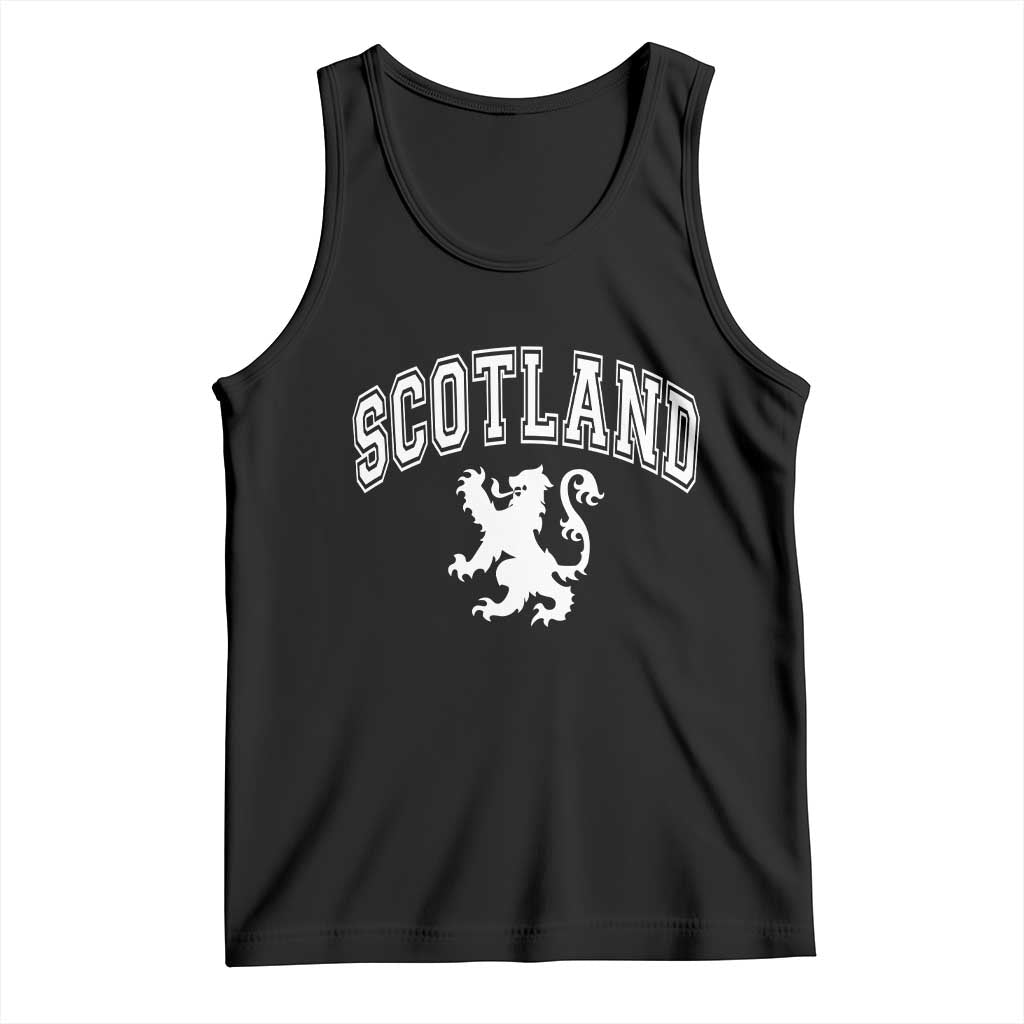 Vintage Scotland Lion Tank Top SCOT Scottish Pride Gift TS10 Black Print Your Wear