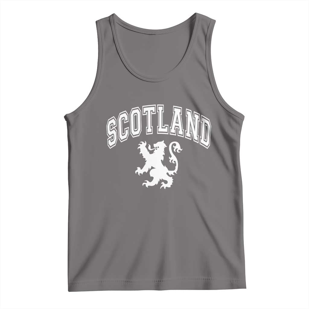 Vintage Scotland Lion Tank Top SCOT Scottish Pride Gift TS10 Deep Heather Print Your Wear