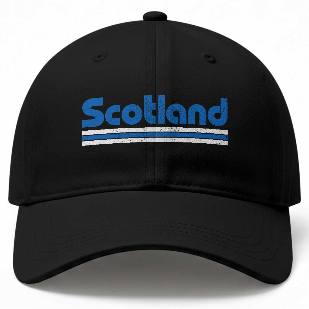 Scotland Scottish Flag Baseball Cap SCOT Fan Retro Vintage TS10 Print Your Wear