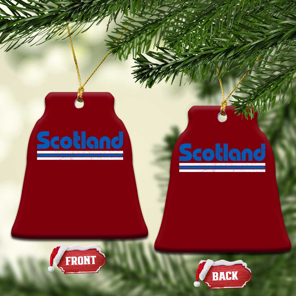 Scotland Scottish Flag Ceramic Ornament SCOT Fan Retro Vintage TS10 Print Your Wear