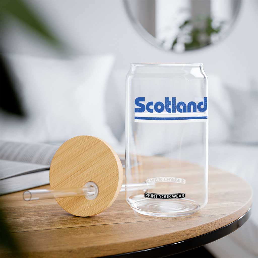 Scotland Scottish Flag Glass Can SCOT Fan Retro Vintage TS10 Print Your Wear