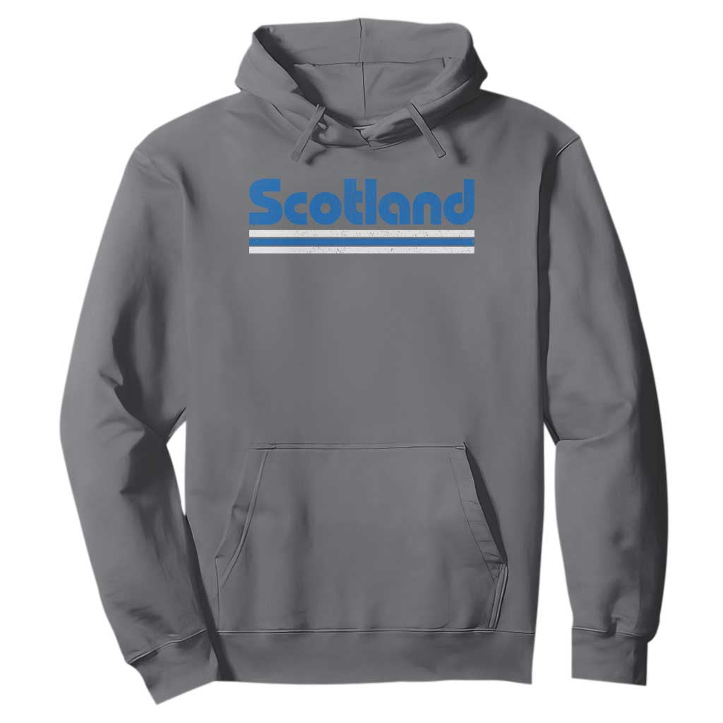 Scotland Scottish Flag Hoodie SCOT Fan Retro Vintage TS10 Charcoal Print Your Wear