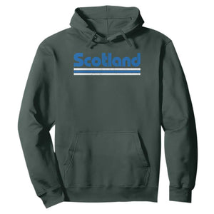 Scotland Scottish Flag Hoodie SCOT Fan Retro Vintage TS10 Dark Forest Green Print Your Wear