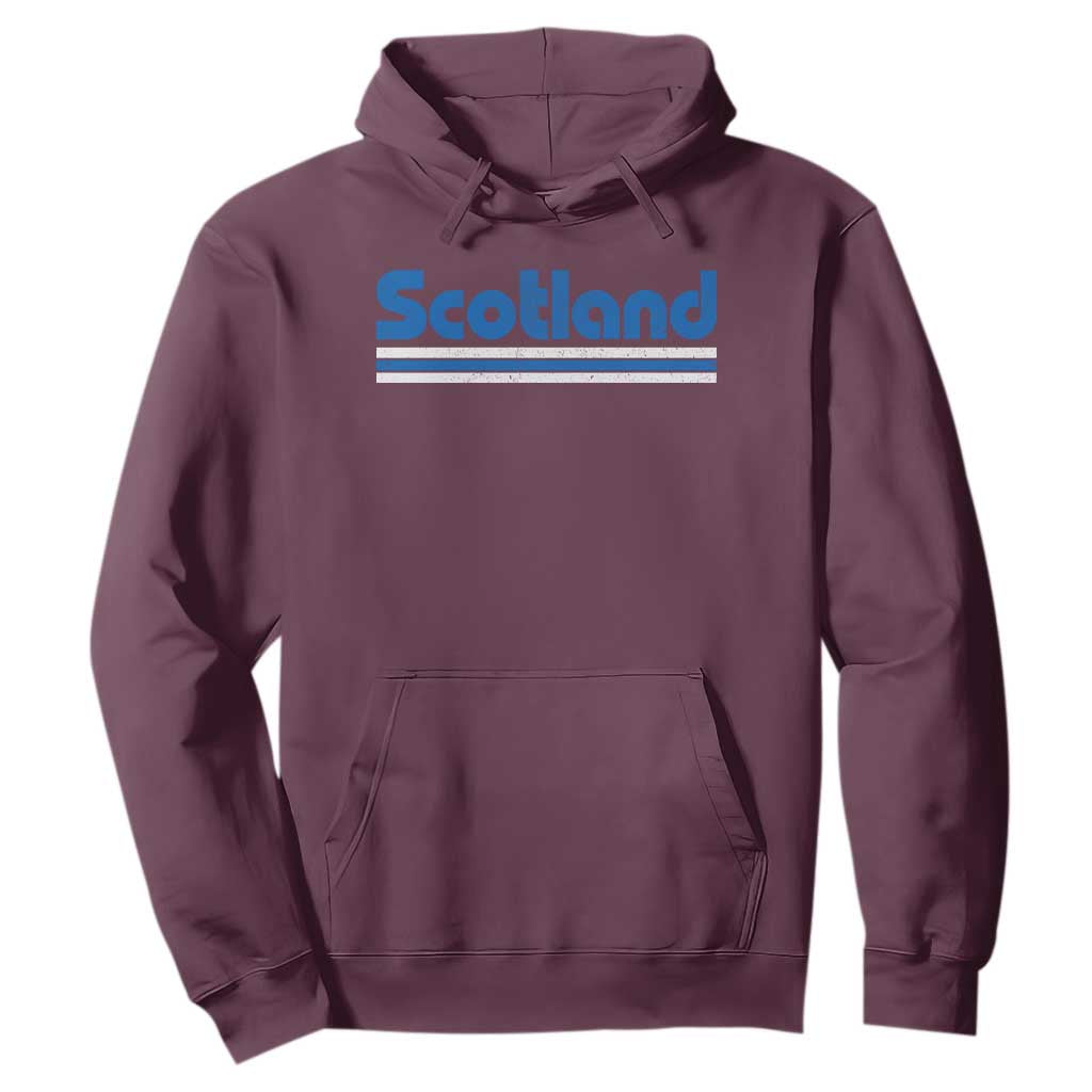 Scotland Scottish Flag Hoodie SCOT Fan Retro Vintage TS10 Maroon Print Your Wear