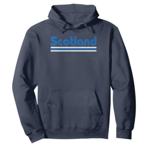 Scotland Scottish Flag Hoodie SCOT Fan Retro Vintage TS10 Navy Print Your Wear
