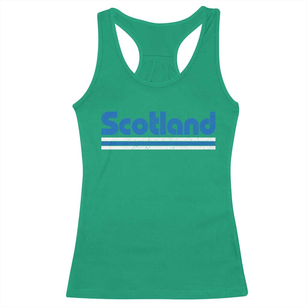 Scotland Scottish Flag Racerback Tank Top SCOT Fan Retro Vintage TS10 Irish Green Print Your Wear