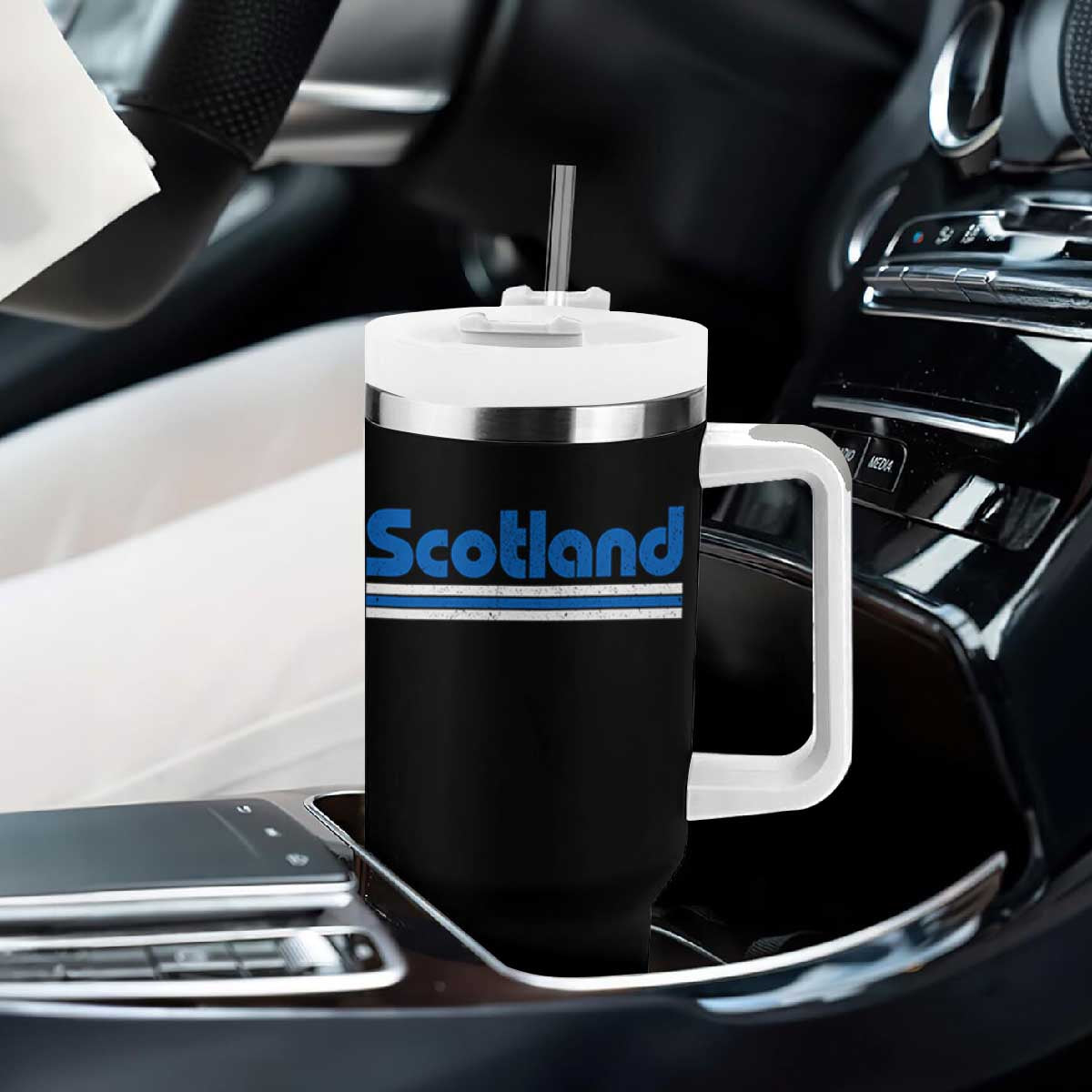 Scotland Scottish Flag Tumbler With Handle SCOT Fan Retro Vintage TS10 Print Your Wear
