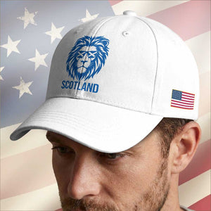 Vintage Scotland Lion Baseball Cap Retro SCOT Fan Scottish Flag TS10 Print Your Wear