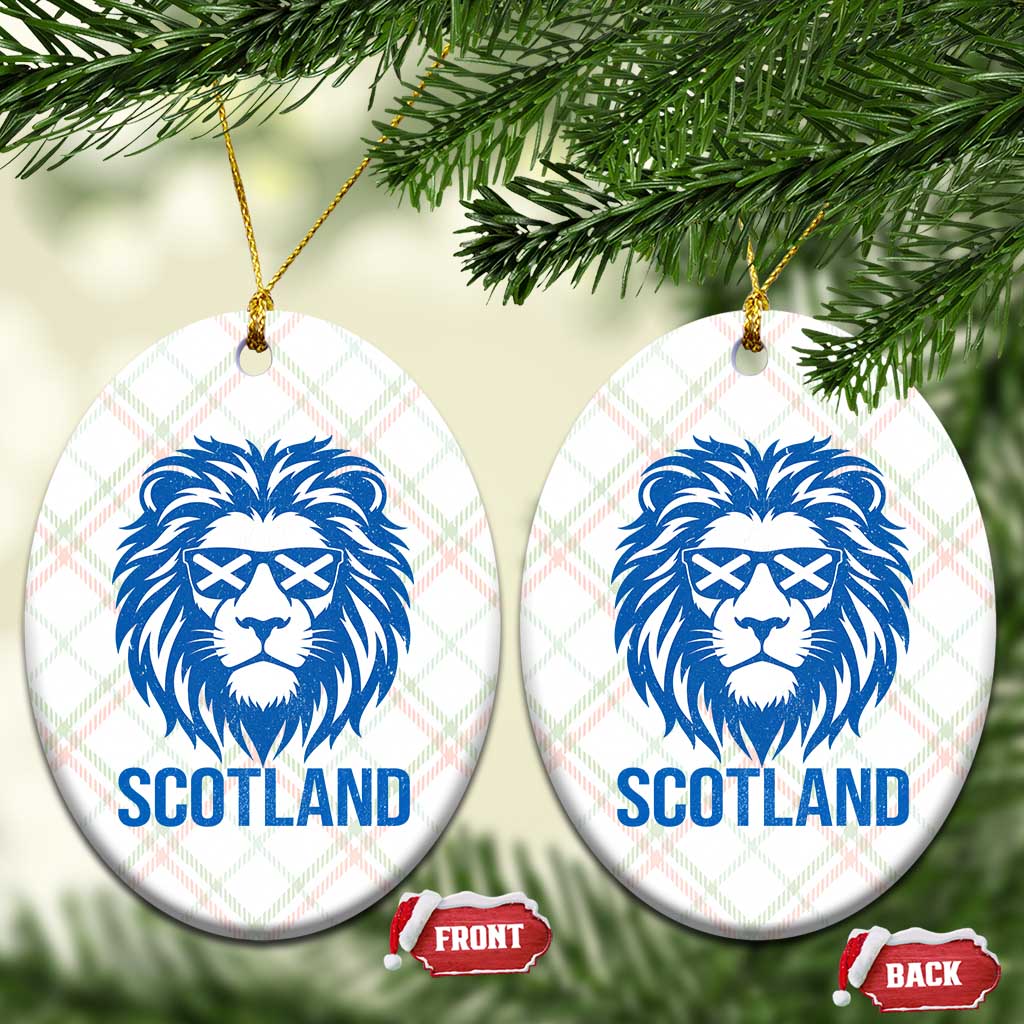 Vintage Scotland Lion Ceramic Ornament Retro SCOT Fan Scottish Flag TS10 Print Your Wear