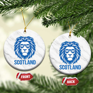 Vintage Scotland Lion Ceramic Ornament Retro SCOT Fan Scottish Flag TS10 1pc White Marble Print Your Wear
