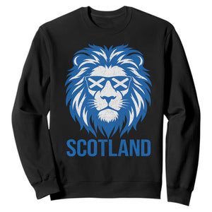 Vintage Scotland Lion Sweatshirt Retro SCOT Fan Scottish Flag TS10 Black Print Your Wear