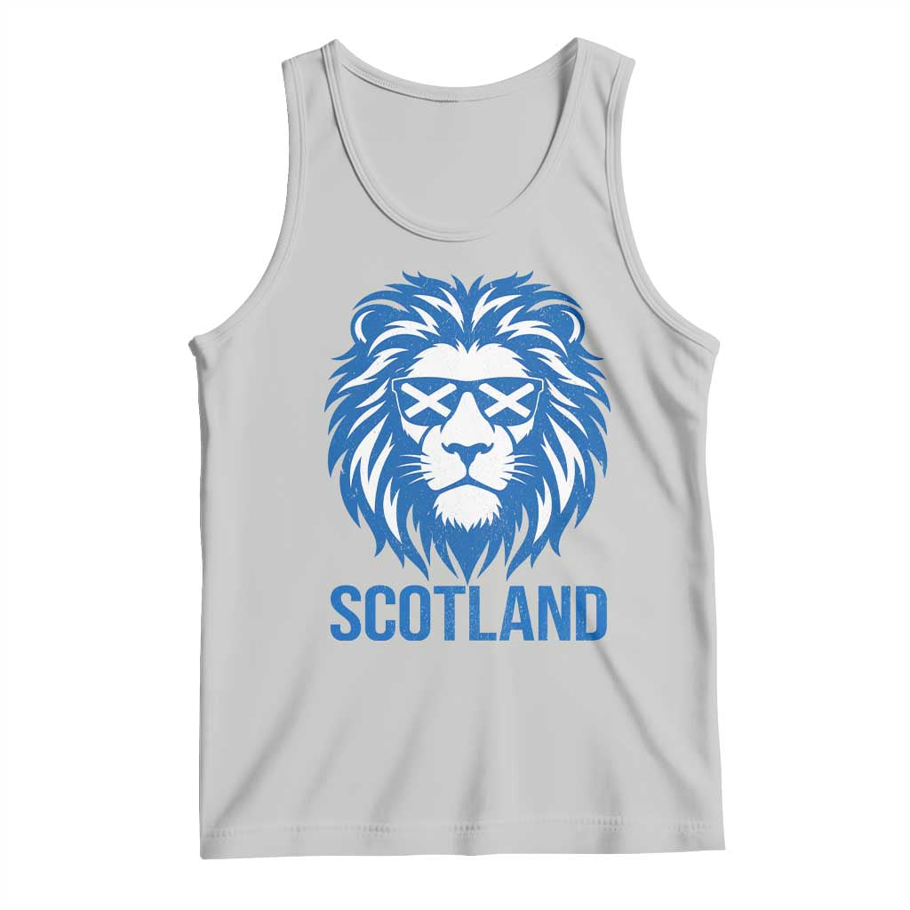 Vintage Scotland Lion Tank Top Retro SCOT Fan Scottish Flag TS10 Ash Print Your Wear