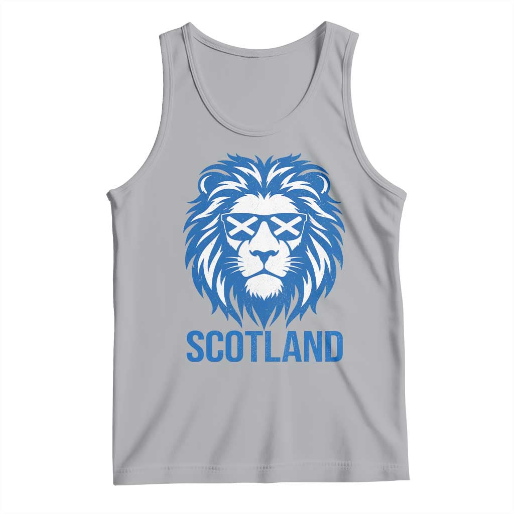 Vintage Scotland Lion Tank Top Retro SCOT Fan Scottish Flag TS10 Athletic Heather Print Your Wear