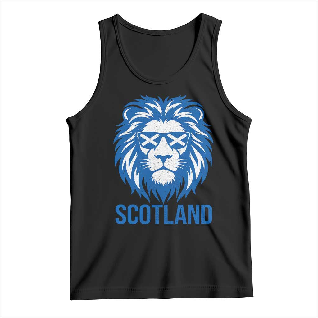 Vintage Scotland Lion Tank Top Retro SCOT Fan Scottish Flag TS10 Black Print Your Wear