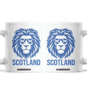 Vintage Scotland Lion Coffee Mug Retro SCOT Fan Scottish Flag TS10 White Print Your Wear