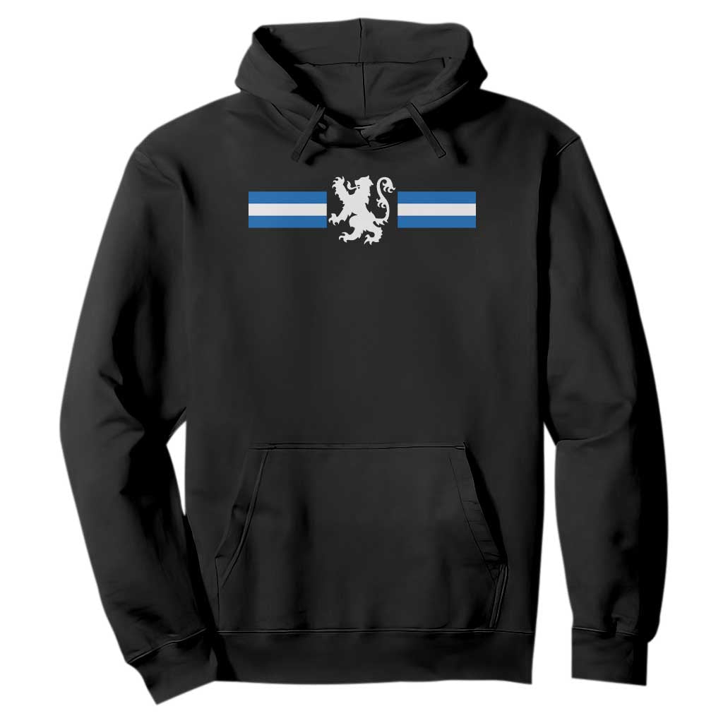 Scotland Lion Hoodie Retro Scottish Flag SCOT TS10 Black Print Your Wear