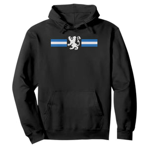 Scotland Lion Hoodie Retro Scottish Flag SCOT TS10 Black Print Your Wear
