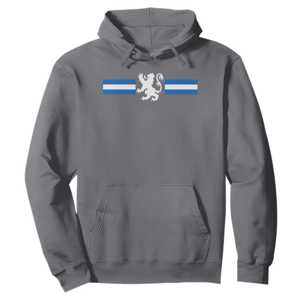 Scotland Lion Hoodie Retro Scottish Flag SCOT TS10 Charcoal Print Your Wear