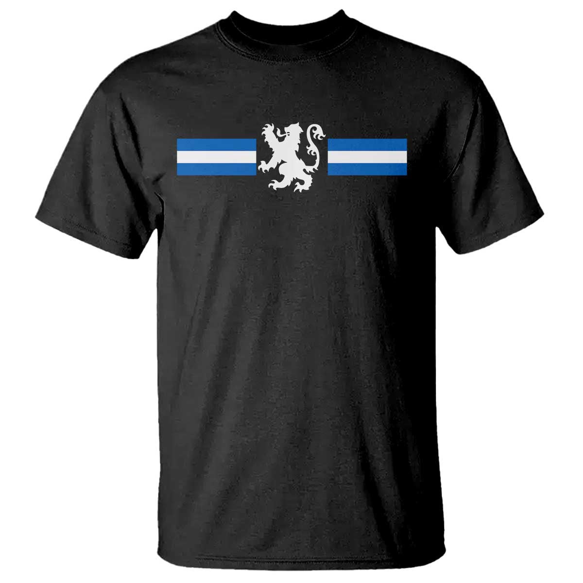 Scotland Lion T Shirt Retro Scottish Flag SCOT TS10 Black Print Your Wear