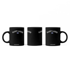 Sassy Lassie Scotland Flag Coffee Mug Funny Scottish Pride Heritage Gift TS10 Print Your Wear