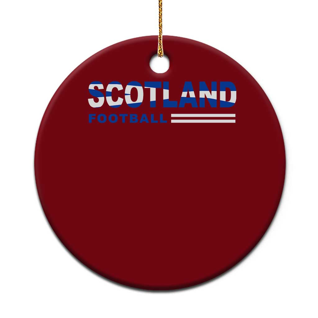 Scotland Football Pride Ceramic Ornament Scottish Flag Soccer Fan National Team Fans TS10 1pc Red Print Your Wear