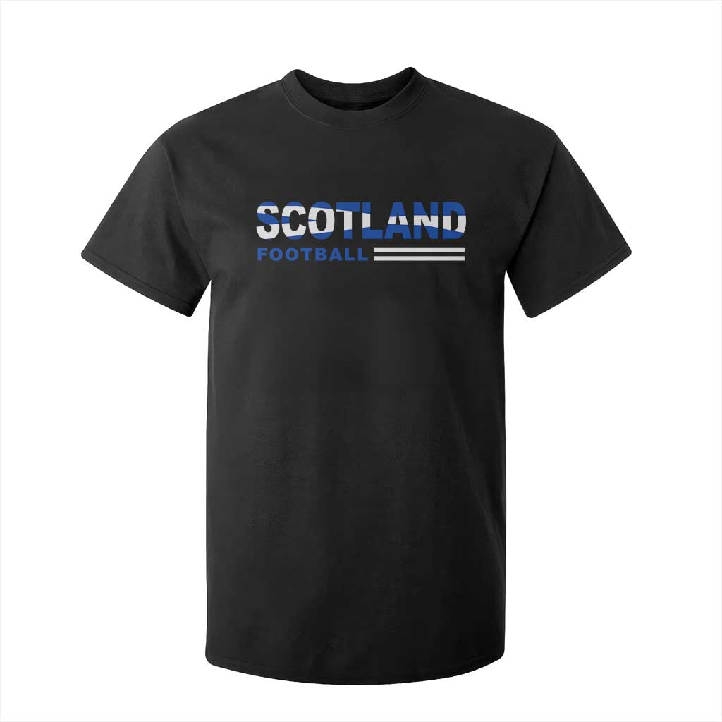 Scotland Football Pride T Shirt For Kid Scottish Flag Soccer Fan National Team Fans TS10 Black Print Your Wear