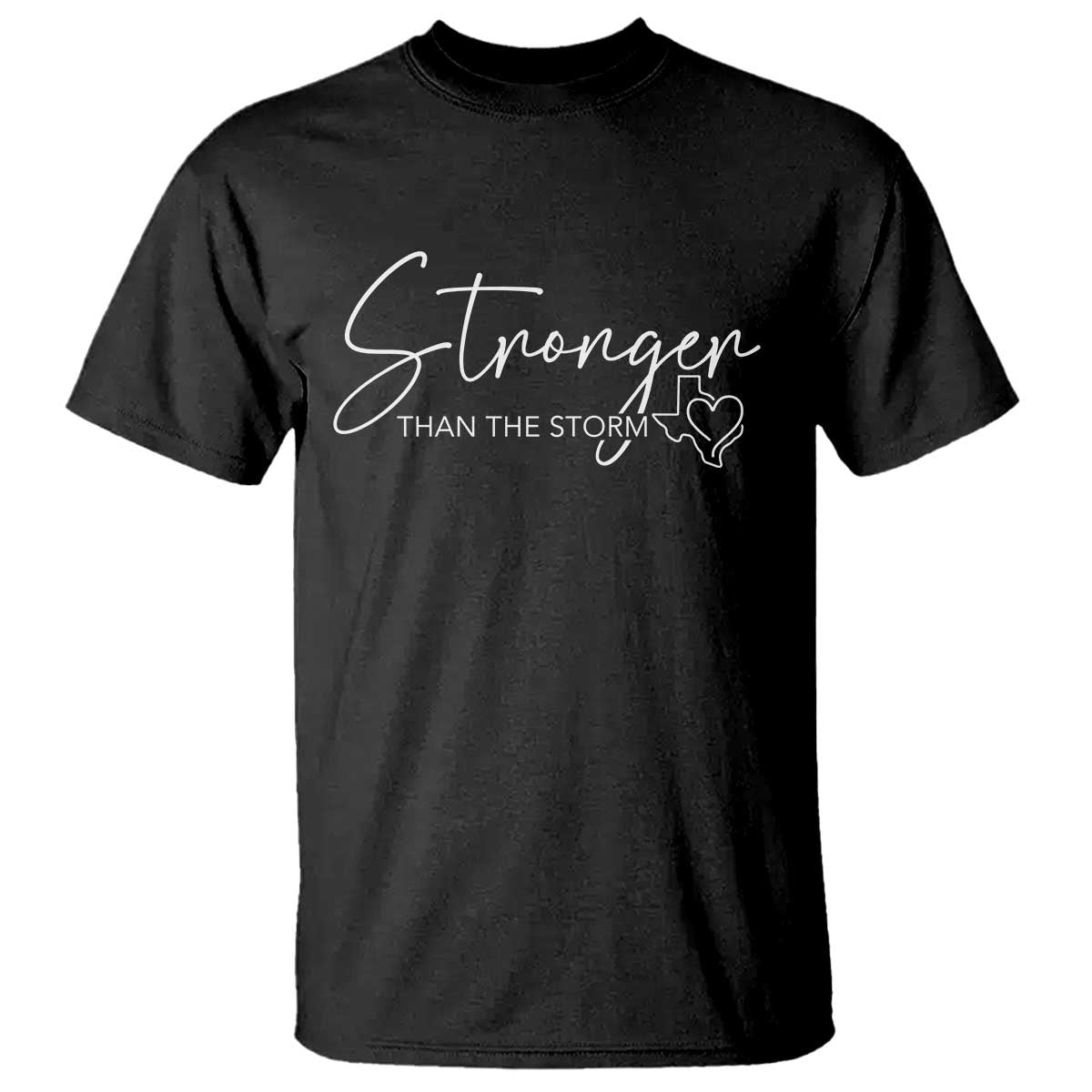 Strong Texas Flood Disaster Relief T Shirt Hill Country Flooding Survivor Texan TS10 Black Print Your Wear