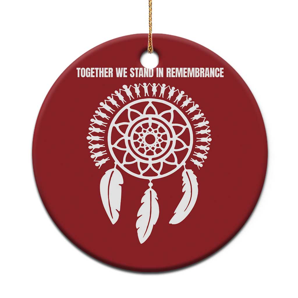 Native American Every Child Christmas Ornament Together We Stand in Remembrance TS10 Print Your Wear