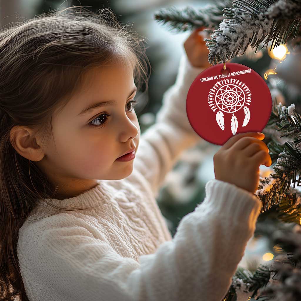Native American Every Child Christmas Ornament Together We Stand in Remembrance TS10 Print Your Wear